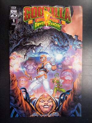 Godzilla vs The Mighty Morphin Power Rangers II #1 Cover A (Williams II) Comic B-image