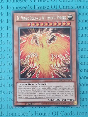 MZTM-EN074 The Winged Dragon of Ra - Immortal Phoenix Rare Yu-Gi-Oh Card 1st New-image