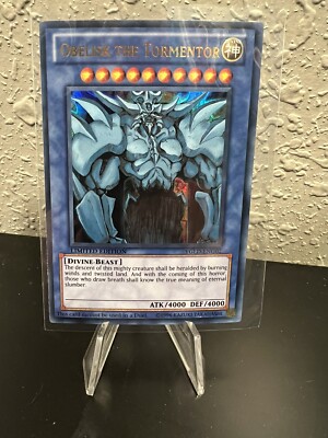 Yu-Gi-Oh! TCG Obelisk the Tormentor Yugi's Legendary Decks YGLD-ENG02 Limited-image