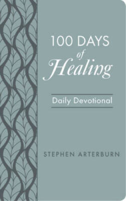 100 Days of Healing Daily Devotional - Leather Bound By Stephen Arterburn - GOOD-image