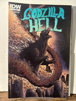 Godzilla in Hell #1A Stokoe 2015 IDW 1st Print See Photos.-image