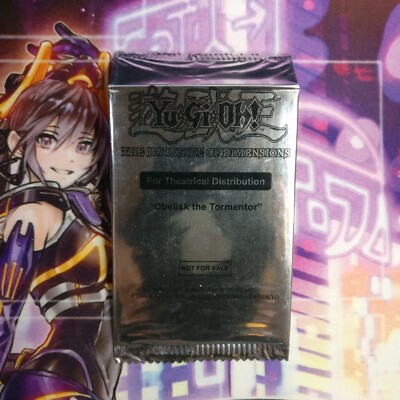 1X OBELISK THE TORMENTOR DARKSIDE OF DIMENSIONS	MVPC-EN001			SEALED YUGIOH-image