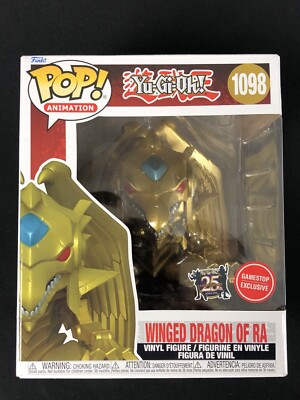 FUNKO POP! YUGIOH WINGED DRAGON OF RA #1098 SEALED BOX!-image