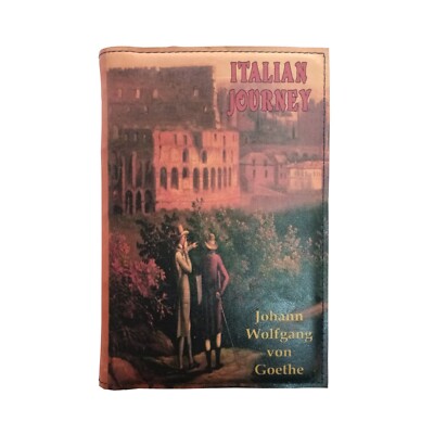 Italian Journey by Johann Wolfgang von Goethe - Leather Covered, Wood Hardback-image