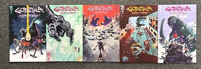2024 IDW Godzilla: Skate or Die COMPLETE SET of 5 A Cover Comics (1-5) NM/UNREAD-image