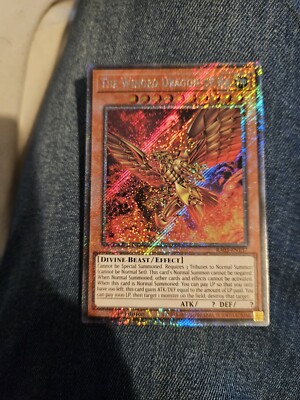 The Winged Dragon Of Ra - RA03-EN137 - Platinum Secret Rare - 1st Ed - NM-image