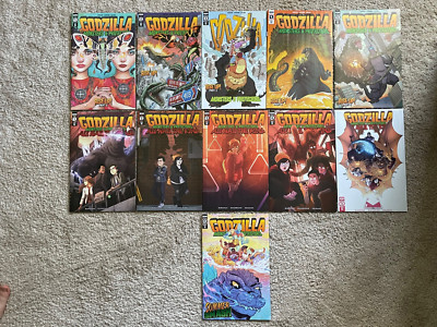 Godzilla: Monsters & Protectors RI VARIANT Covers COMPLETE SERIES (11 Comics)-image