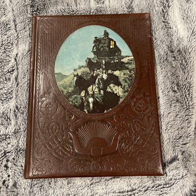 The Expressmen The Old West by Time Life Books - Vintage Leather Look Western-image