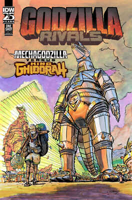 Godzilla Rivals: Mechagodzilla vs. King Ghidorah Cover A (Maloney)-image