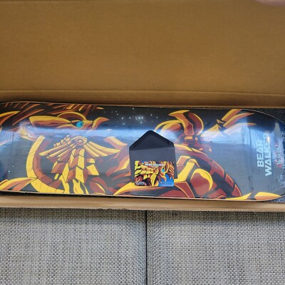 Yu-Gi-Oh X Barewalker Skateboard Deck RARE, The Winged Dragon Of Ra-image