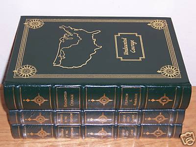 Easton Press Signed UNDAUNTED COURAGE & JOURNAL LEWIS CLARK 3 vols MINT Sealed-image
