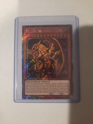 The Winged Dragon of Ra (Platinum Secret Rare) RA04-EN118 Quarter Century...-image