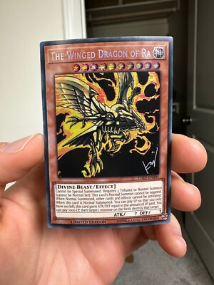 Yugioh The Winged Dragon of Ra TN19-EN009 Limited Edition Secret Rare Holo-image