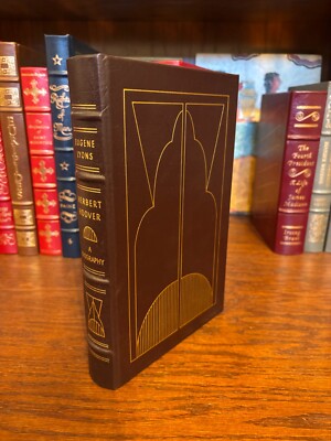 Herbert Hoover. A Biography.  Eugene Lyons. Easton Press  Leather w Notes-image