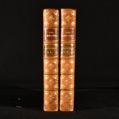 1854-55 2vol The Newcomes Memoirs Of A Most Respectable Family Arthur Pendenn...-image