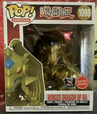 Funko POP! Super: Yu-Gi-Oh Winged Dragon of Ra Metallic 6