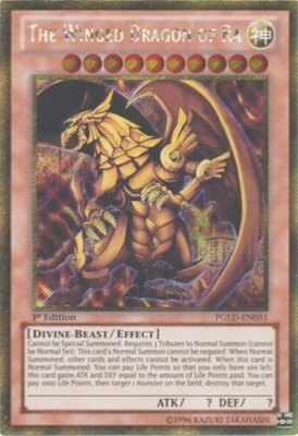 The Winged Dragon of Ra PGLD-EN031 Premium Gold 1st Edition-image