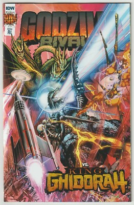 Godzilla vs King Gidorah (2022) #1 Jeff Zornow 1:10 Variant - Adam Gotham - IDW-image