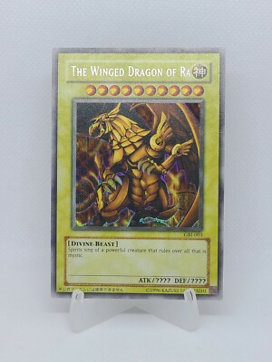 Yu-Gi-Oh The Winged Dragon of Ra - Secret Rare - GBI-003 - American God Cards-image