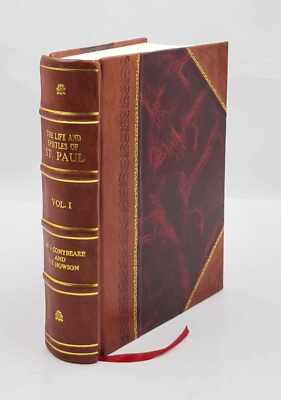 The Life And Epistles Of St. Paul Volume 1 1852 [Leather Bound]-image
