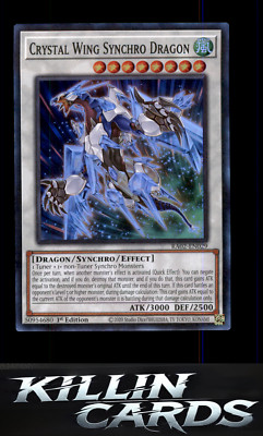 Crystal Wing Synchro Dragon (Secret Rare) RA02-EN029 Secret Rare 25th Anniversar-image