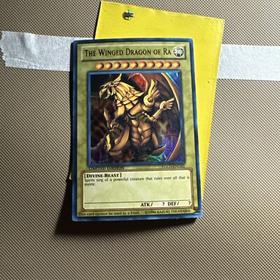 Winged Dragon of Ra *Ultra Rare* YGLD-ENG03 Limited Edition NM-image