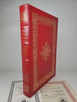 LORETTA LYNN SIGNED - STILL WOMAN ENOUGH - EASTON PRESS FIRST EDITION #1023/1165-image