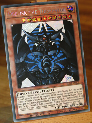 Yu-Gi-Oh! - Obelisk the Tormentor - Prismatic Secret - GODS CARD - English-image