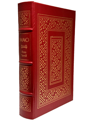 MAO by Ross Terril Easton Press Library of Great Lives 1st Edition Leather RARE-image