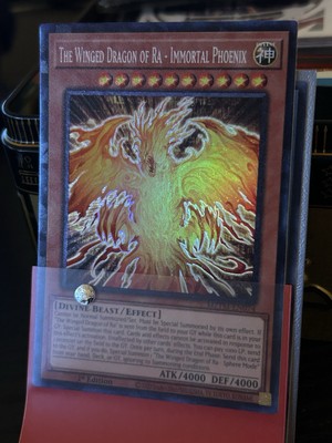 Yugioh The Winged Dragon of Ra-Immortal Phoenix MZTM-074 Collector's Rare 1st Ed-image