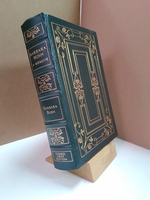 Barbara Bush: A Memoir Easton Press SIGNED First Edition Leather Bound-image