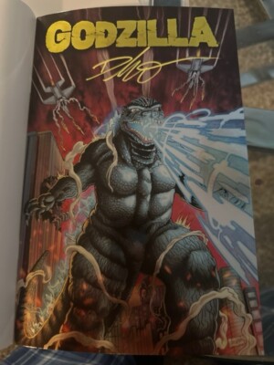 Godzilla #1 70th Anniversary Foil Ltd 500 w/ Coa-image