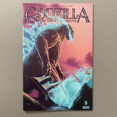 GODZILLA HERE THERE BE DRAGONS 5 1:25 SCOTT GODLEWSKI VARIANT (2023, IDW)-image