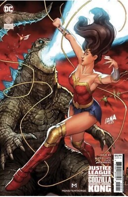 JUSTICE LEAGUE VS GODZILLA VS KONG 2 NAKAYAMA VARIANT NM-image