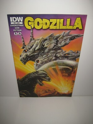 GODZILLA #9 First Printing cover A Bob Eggleton IDW Publishing-image