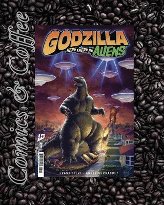 Godzilla: Here There Be Aliens #1 - Fero Pe Cover A-image
