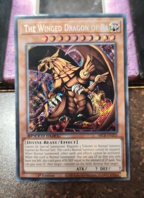 Yu-Gi-Oh! Winged Dragon Of Ra SBCB-EN203 - MP Condition - Speed Duel 1st Edition-image
