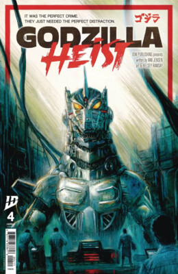 Godzilla: Heist #4 IDW Publishing-image