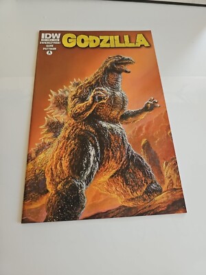 Godzilla #13 (of 13) IDW Publishing Gatefold Cover 2013 First Printing NM-image