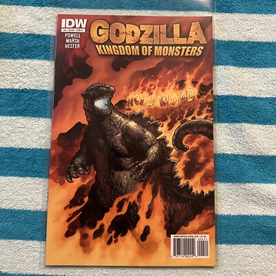 Godzilla: Kingdom of Monsters #4 2011 idw Comic Book b&b-image
