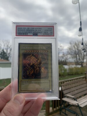 Yugioh, Winged Dragon Of Ra, GBI, English, PSA 10-image