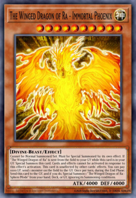 The Winged Dragon of Ra - Immortal Phoenix MIL1-EN001 Millennium Pack 1st...-image