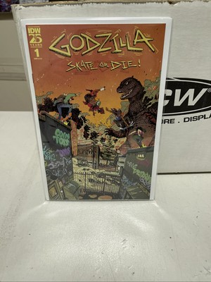 GODZILLA SKATE OR DIE # 1 San Diego Comic Con SDCC 2024 IDW NM-image