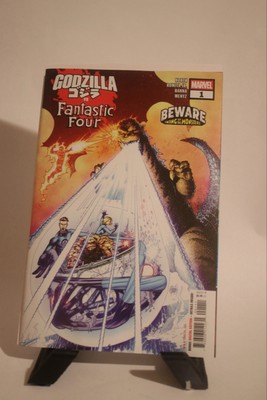 Godzilla Vs. Fantastic Four #1 Marvel Comics (2025) 🔑 King Ghidorah - Herald-image
