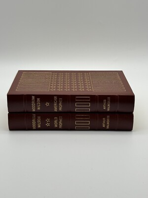 Woodrow Wilson: World Prophet & American Prophet by Arthur Walworth Easton Press-image