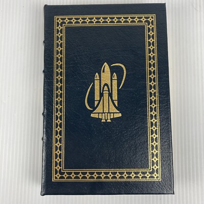 Riding Rockets by Mike Mullane - SIGNED leather Easton Press VG Astronaut-image