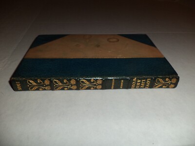 ELBERT HUBBARD LIFE AND WORK SIGNED #24/103 JAPAN VELLUM LEATHER 1906-image