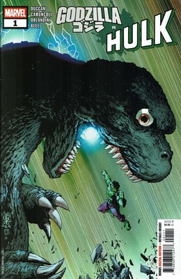Godzilla Vs. Hulk #1 VF/NM; Marvel | 1st Print - we combine shipping-image