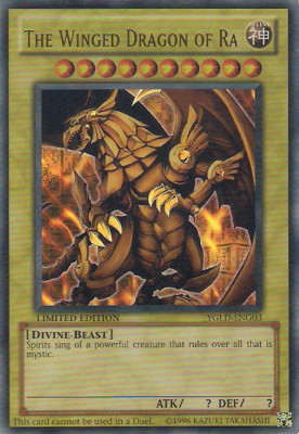 YUGIOH The Winged Dragon of Ra : YGLD-ENG03 : Ultra Rare NM-MINT-image