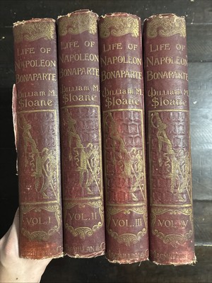 Life of Napoleon Bonaparte by William Sloane. 4 Vols. Hardcover Century Co 1896-image